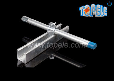 HDG noir à fente à traction simple à canal unistrut pour soutenir les conduits 41X 41MM