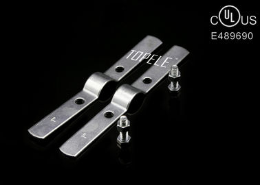 Clampes de tuyaux en acier noir et zinc plaqué avec boulon, clamp de support de tuyau UL Standard
