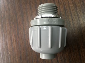 Connecteur étanche liquide en PVC plastique non métallique, certification ISO