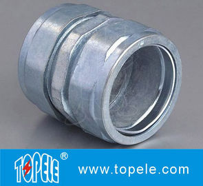 Couplings de compression EMT Zinc, raccords de conduits EMT à vis réglées