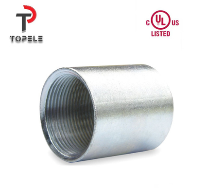 Couche en zinc en acier galvanisé, raccordement de conduit fileté IMC de 1/2&quot; à 4&quot;