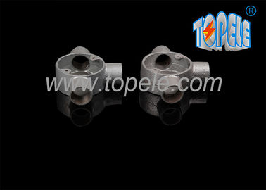 Boîte de jonction circulaire à angle fixe pour tuyaux en fer malléable