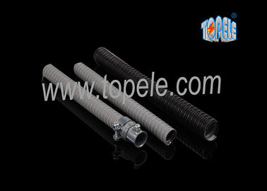 Liquide étanche en PVC revêtu conduit flexible en acier inoxydable conduit électrique flexible
