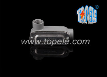 Corps de conduit de 4 pouces, Corps de conduit à filetage rigide métallique industriel, Corps de conduit rigide à filetage en aluminium de type LL