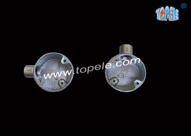 BS4568 Fittings de tuyaux en fer molleable en fonte/ boîte à sens unique de terminal galvanisé de 25 mm/boîte de conduit