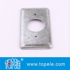 TOPELE 20C3 Couverture en acier électrique rectangulaire 4 &quot;* 2&quot;, avec 1/2 &quot;knockout