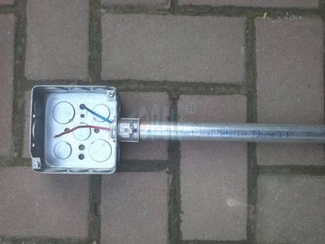 TOPELE 4 ′′ en acier galvanisé carré conduit électrique boîte métallique, 52151-1/2 &quot;&amp; 3/4&quot;