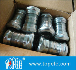 Accouplement de compression EMT en acier zincé, accouplement EMT 1/2 " à 4 " pouces
