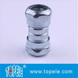 Accouplement de compression EMT en acier zincé, accouplement EMT 1/2 " à 4 " pouces