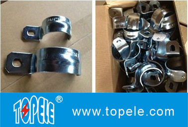 Conduit et raccords IMC, acier zincé à un trou EMT / IMC Conduit Straps / UL listé acier galvanisé rigide à un trou