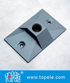 Couvercle de boîtes électriques résistantes aux intempéries en aluminium rectangulaire vertical OEM