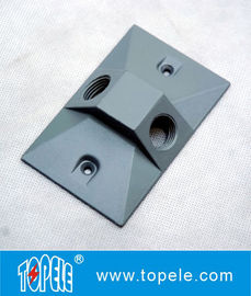 Couvercle de boîtes électriques résistantes aux intempéries en aluminium rectangulaire vertical OEM