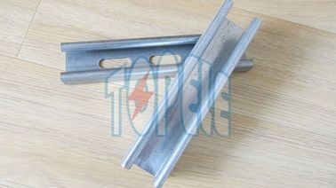 Canal plat 41x25 mm, 41x35 mm prégalvanisé Perforé Plain / Slotted Strut Channel Canal d'acier Unistrut