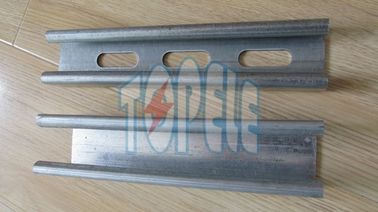 Canal plat 41x25 mm, 41x35 mm prégalvanisé Perforé Plain / Slotted Strut Channel Canal d'acier Unistrut