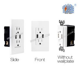 Chargeur USB à grande vitesse intelligent 15A - prise résistante pour une utilisation en intérieur uniquement