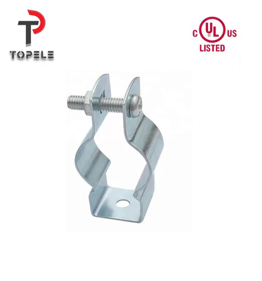 Accrochage de tuyaux électriques avec boulon et écrous UL Standard American Steel