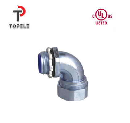 Liquide étroit raccords de conduites flexibles connecteur zinc angle de 90 degrés DWJ