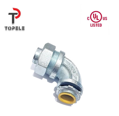 Liquide étroit raccords de conduites flexibles connecteur zinc angle de 90 degrés DWJ