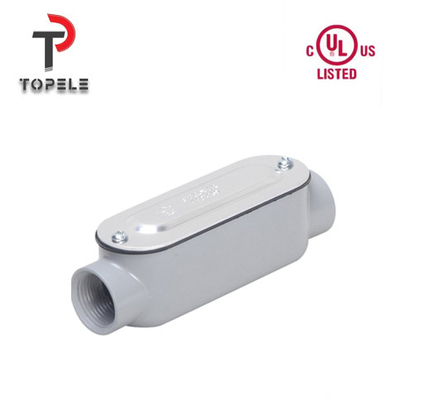 C Corps de conduit rigide en aluminium fileté avec boîte de sortie résistant à la corrosion UL