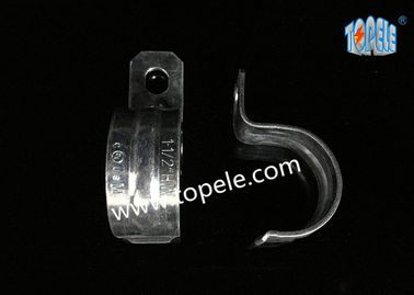 Conduite EMT en acier zincé et raccords avec pinceau à un trou / sangle EMT
