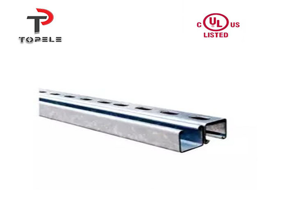 Bline galvanisée Unistrut canal métal pour le système de support 1,5 mm