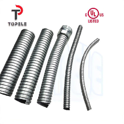 Le tube en acier flexible de conduit a galvanisé EMT Conduit And Fittings