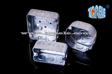 Boîtes de jonction carrées en acier Boîtes électriques et couvertures pour luminaires