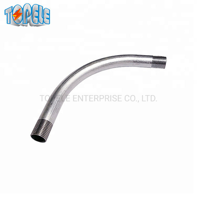 Le conduit rigide 90 IMMERSION chaude du coude IEC61386 20mm-110mm de degré a galvanisé