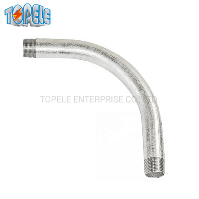 Le conduit rigide 90 IMMERSION chaude du coude IEC61386 20mm-110mm de degré a galvanisé