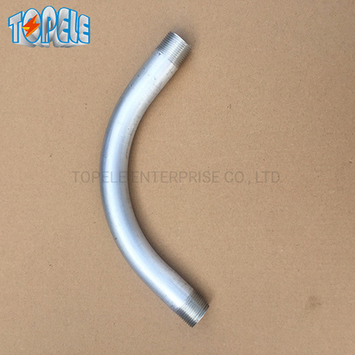 Le conduit rigide 90 IMMERSION chaude du coude IEC61386 20mm-110mm de degré a galvanisé
