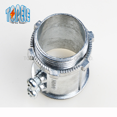 Type du connecteur EMT Aleacion Zinc EMT Connector Set Screw du CEI 61386 25mm