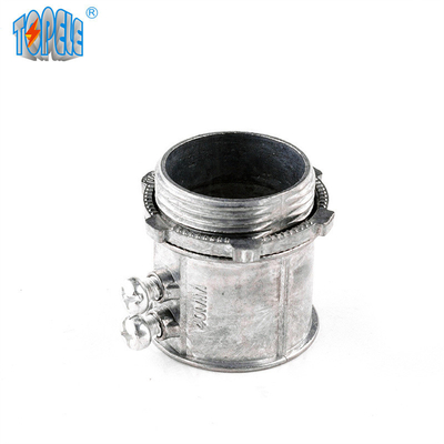 type zinc de vis de réglage de connecteur du CEI 61386 Emt de 25mm 32mm d'argent