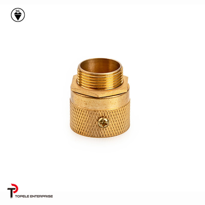 Machine CNC Adaptateur de tuyau de conduit en laiton, Adaptateur en laiton