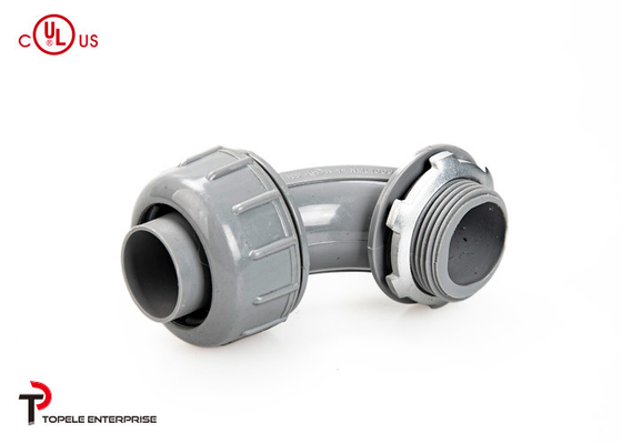 Connecteurs non métalliques en plastique conduit et garnitures flexibles de PVC de 1/2 à 2 pouces
