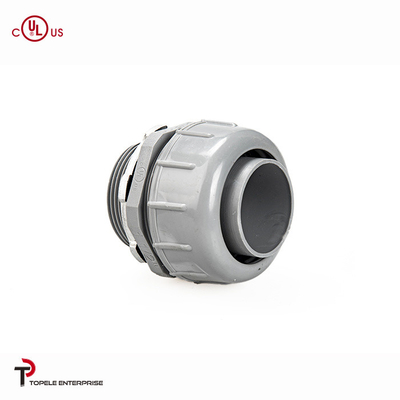1/2 » 3/4" 1" connecteur droit de conduit flexible étanche avec le PVC