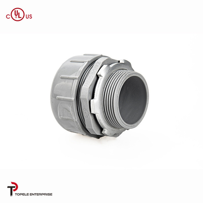 1/2 » 3/4" 1" connecteur droit de conduit flexible étanche avec le PVC