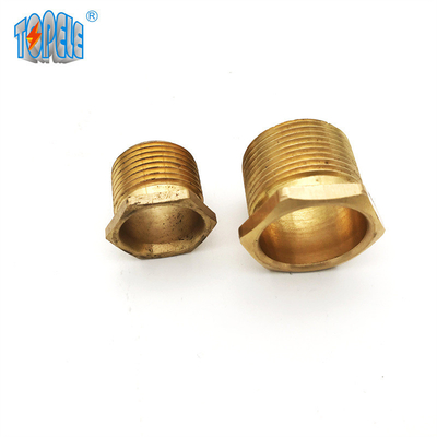 Long/court type mâle a fileté l'hexagone en laiton Bush 15mm 20mm 25mm