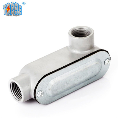 Lr/Ll/C/T/Lb a fileté le corps en aluminium rigide de conduit avec la couverture