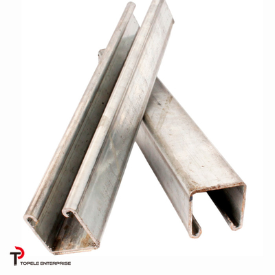 41*41 mm de canal unistrut support C profilé / canal de support en fente