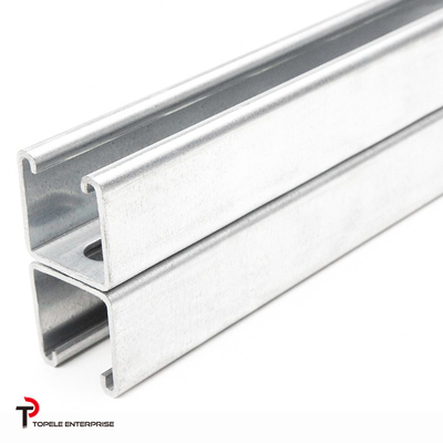 41*41 mm de canal unistrut support C profilé / canal de support en fente