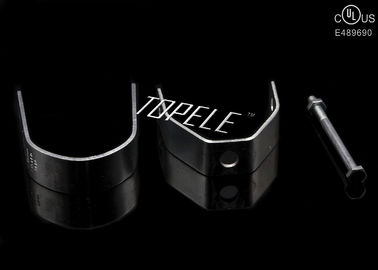 Clampe de tuyau en acier plaqué au zinc réglable à clevis hanger