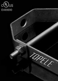 Réglable en forme de U, accrochage de tuyaux à clef zinc pour câbles de suspension