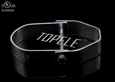 Réglable en forme de U, accrochage de tuyaux à clef zinc pour câbles de suspension