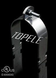 Clamps pour tuyaux en acier UL / Clamps à traction galvanisée pour tuyaux rigides, finition de surface galvanisée