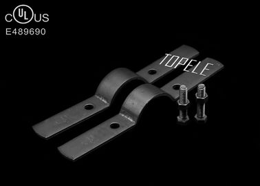 Clamps de tuyauterie à élévation conformes à la norme UL / Clamps de tuyauterie métallique personnalisés pour tubes en cuivre