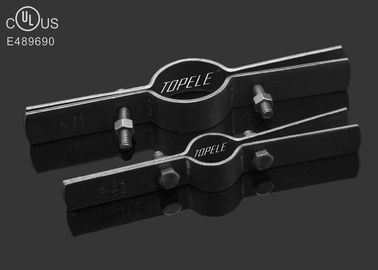 Clamps de tuyauterie à élévation conformes à la norme UL / Clamps de tuyauterie métallique personnalisés pour tubes en cuivre