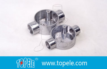 Boîte de jonction électrique en fer malléable en aluminium galvanisée 20 mm 25 mm