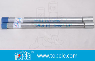 3/4, conduit galvanisé à chaud BS4568 / tuyau GI avec couplage intégral
