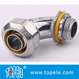 Connecteur à angle de 90 degrés de type flexible et rigide