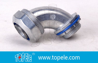 Connecteur à angle de 90 degrés de type flexible et rigide